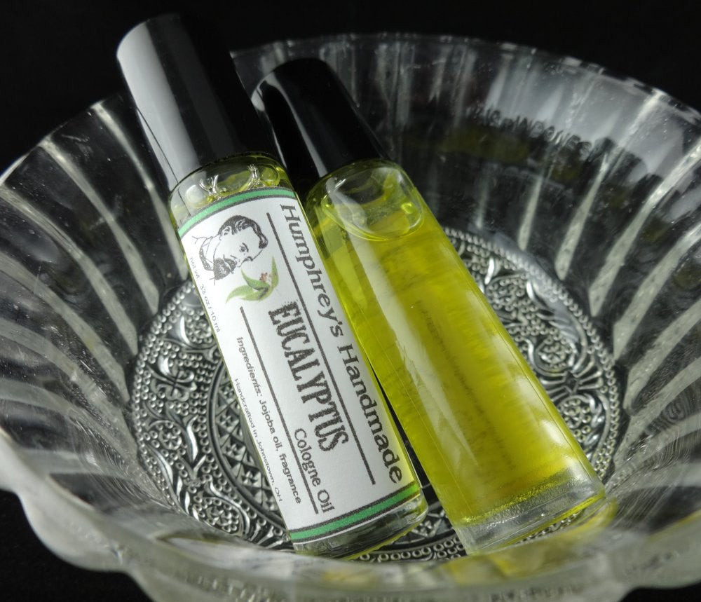 EUCALYPTUS Cologne Oil Unisex Roll On Fragrance Oil