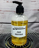 .303 BRITISH Scotch Whisky Beard Wash & Body Wash | 8 oz | Cigar | Vanilla Bourbon - Musk