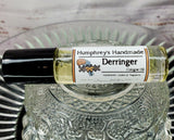 DERRINGER Unisex Cologne | Roll On Jojoba Oil for Men and Women | Bourbon Sea Salt Caramel