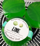 LIME Soap | Lime Essential Oil | Glycerin Shampoo Bar | Citrus Summer