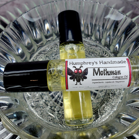 MOTHMAN Cologne Oil | Unisex | Bourbon Pumpkin | Roll On