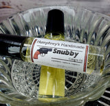 SNUBBY Men's Cologne | Roll On Jojoba Oil | Bourbon Vanilla Cedarwood Musk