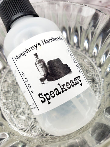 SPEAKEASY Men's Body Spray | Kentucky Bourbon - Cigar - Oak Cask | Linen Spray