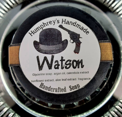 WATSON Oatmeal Stout Soap | Butterscotch Vanilla | Men's Shaving and Body Soap | Beard Wash