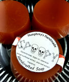 SPOOPY Halloween Soap | Unisex | Shave & Shampoo Bar | Beard Wash | Shave Puck | Apple Cider Scent - Humphrey's Handmade