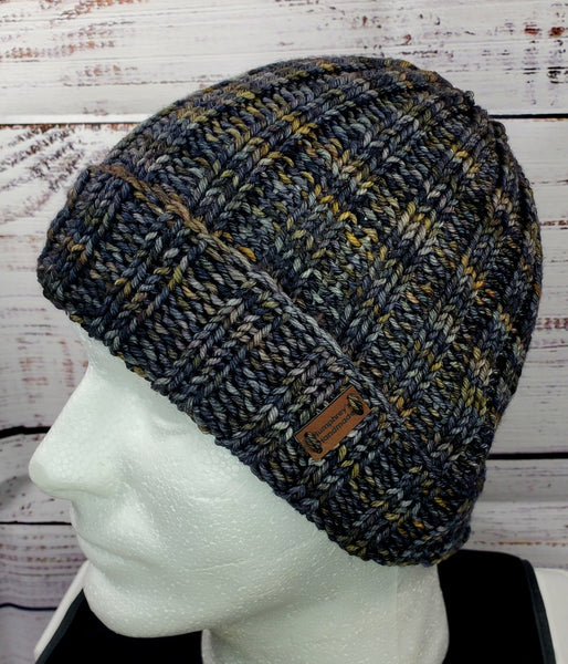 Ribbed Knit Hat • Wool Winter Hat • Women’s Hat • shops Malabrigo Knit Hat